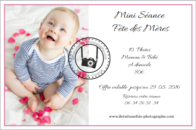 Shooting Bébé Spécial Fête des Mères 2016